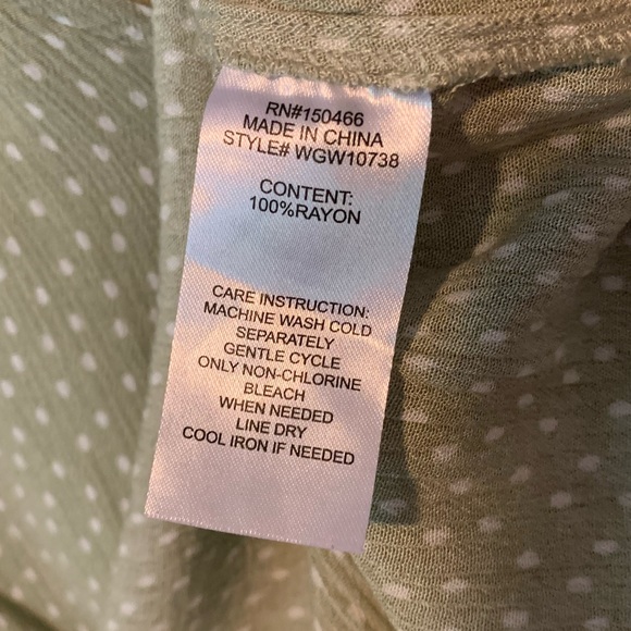 Market & Spruce Sage too with white dots - Picture 5 of 5